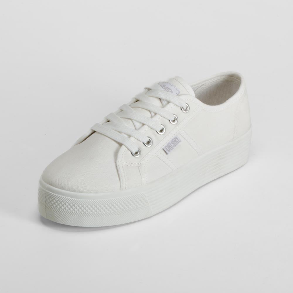 Zapatilla plataforma blanca OH GIRL!