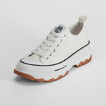 Zapatilla plataforma blanca suela gruesa OH GIRL!
