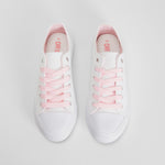 Zapatilla lona casual rosa y blanca OH GIRL!
