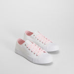 Zapatilla lona casual rosa y blanca OH GIRL!