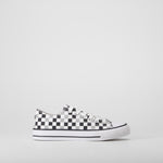 Zapatilla lona print damero multicolor OH GIRL!