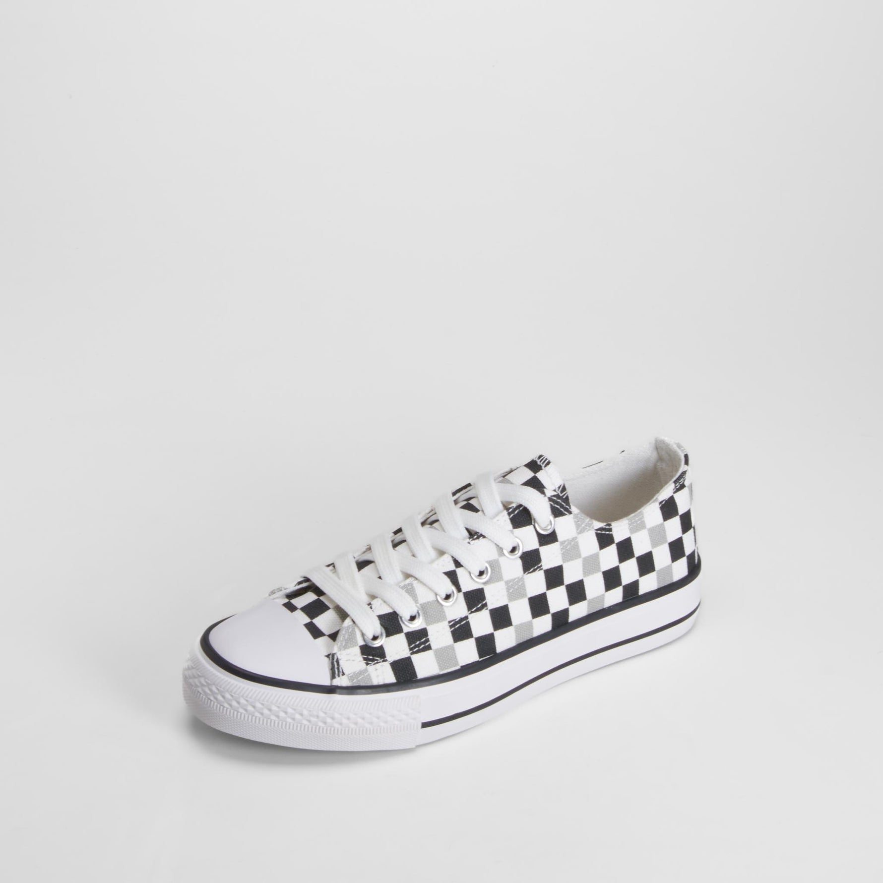 Zapatilla lona print damero multicolor OH GIRL!