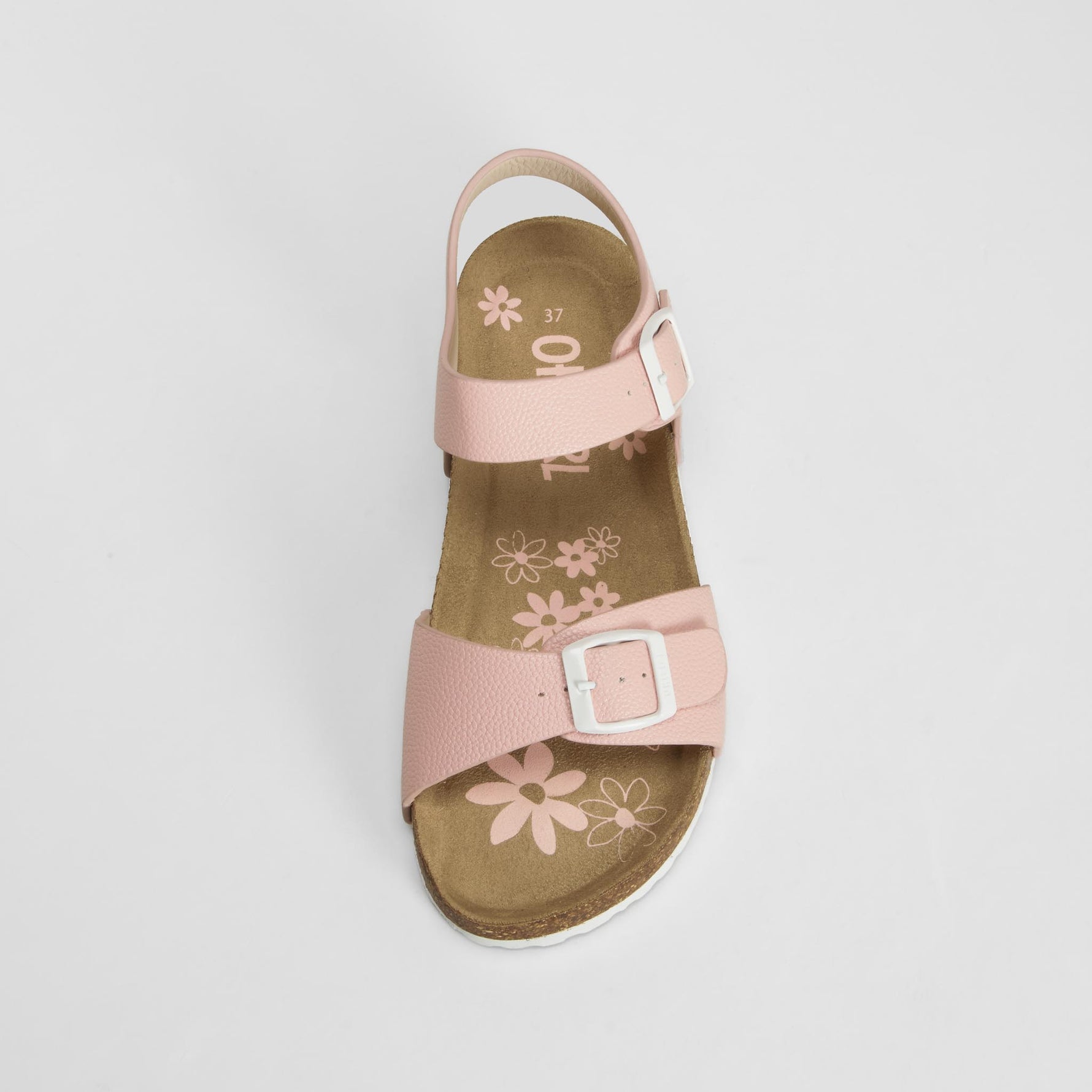 Sandalia bio plana brillo rosa OH GIRL!