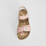 Sandalia bio plana brillo rosa OH GIRL!