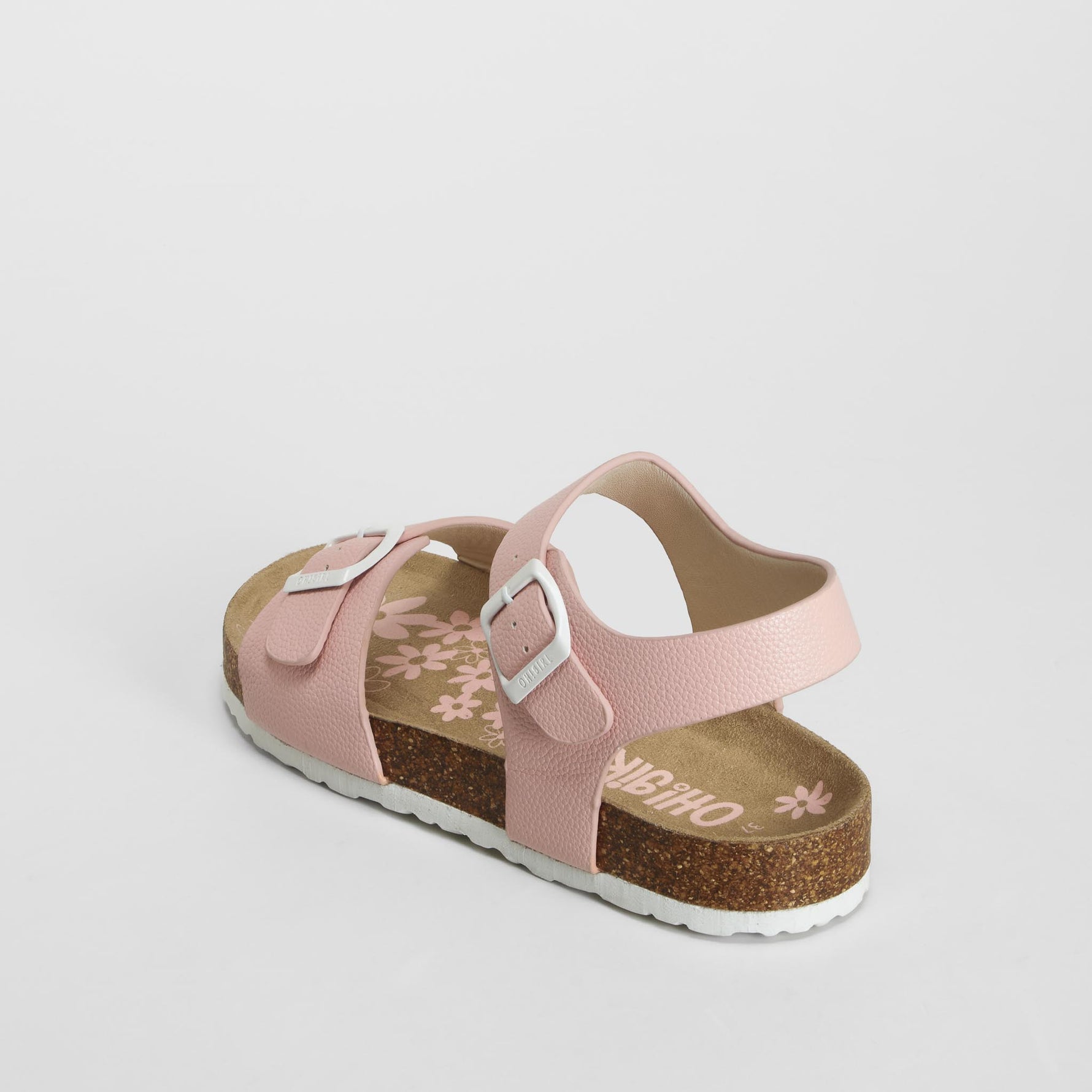 Sandalia bio plana brillo rosa OH GIRL!