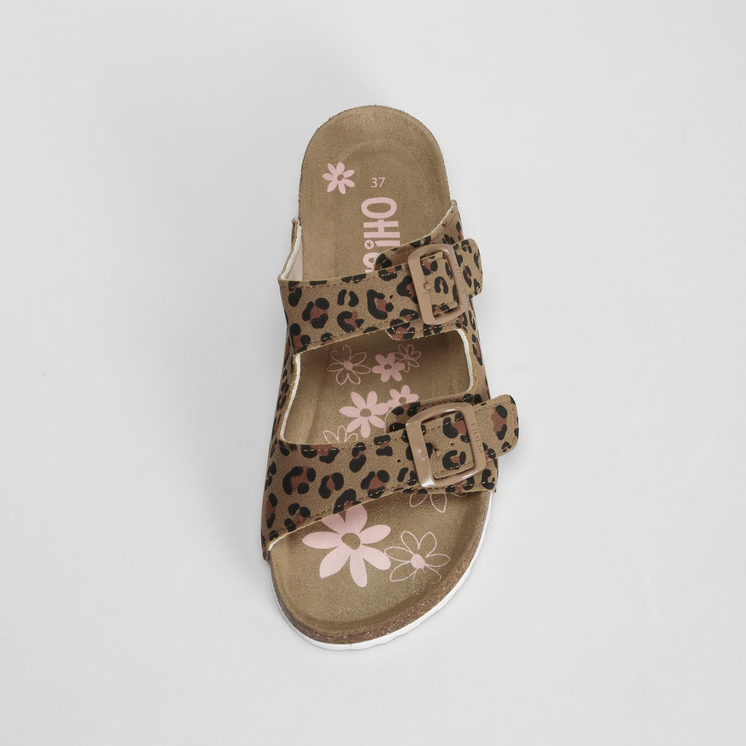 Sandalia bio con hebilla multicolor OH GIRL!