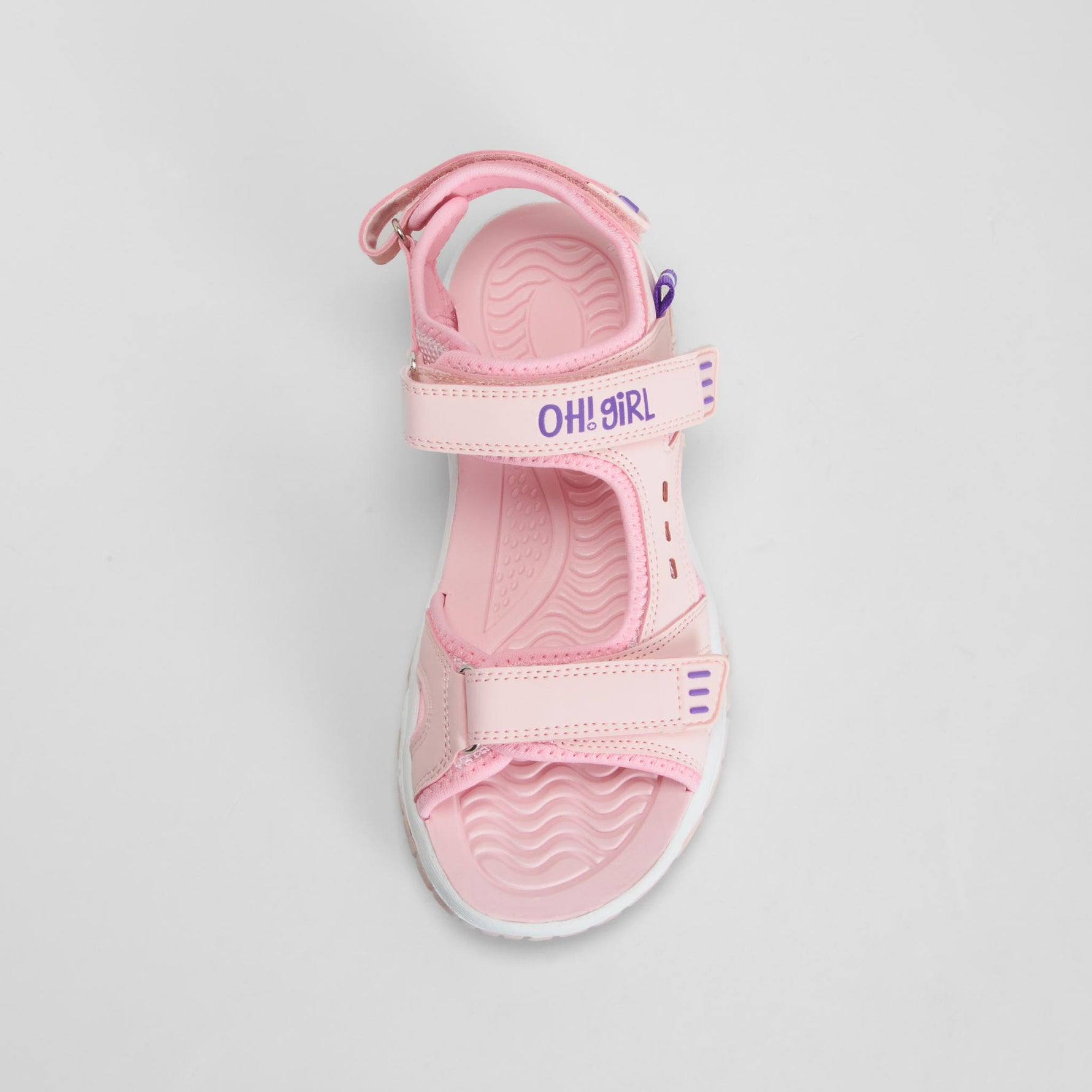 Sandalia deportiva abierta rosa OH GIRL!