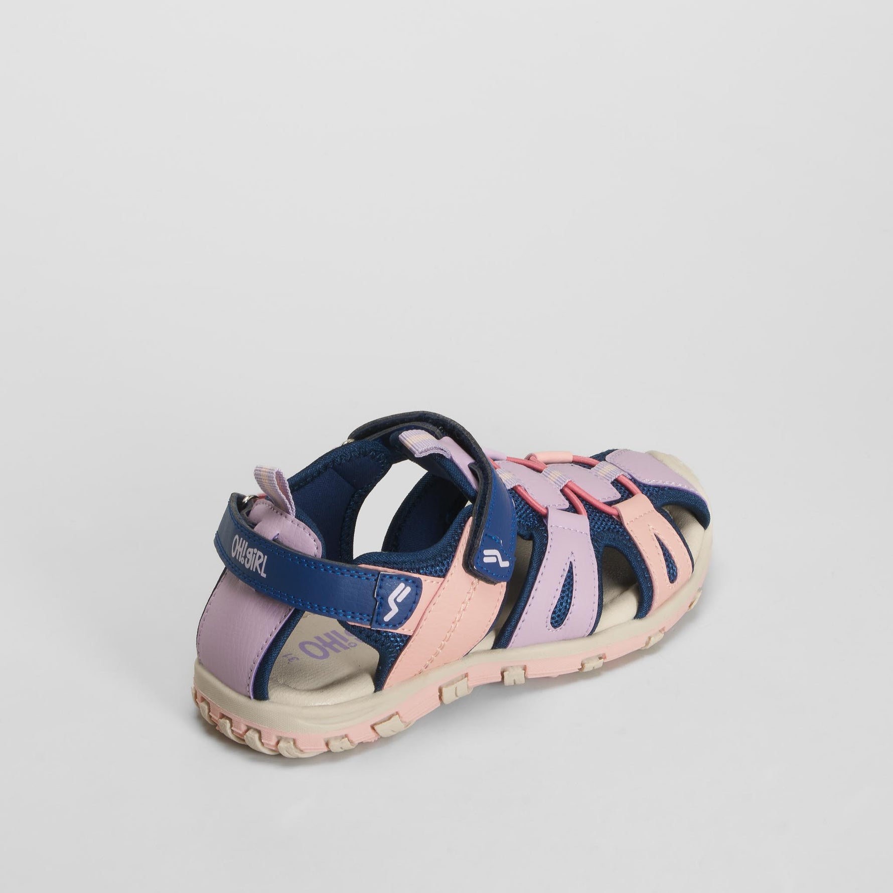 Sandalia plana deportiva lila OH GIRL!