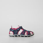 Sandalia plana deportiva azul OH GIRL!