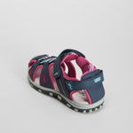 Sandalia plana deportiva azul OH GIRL!
