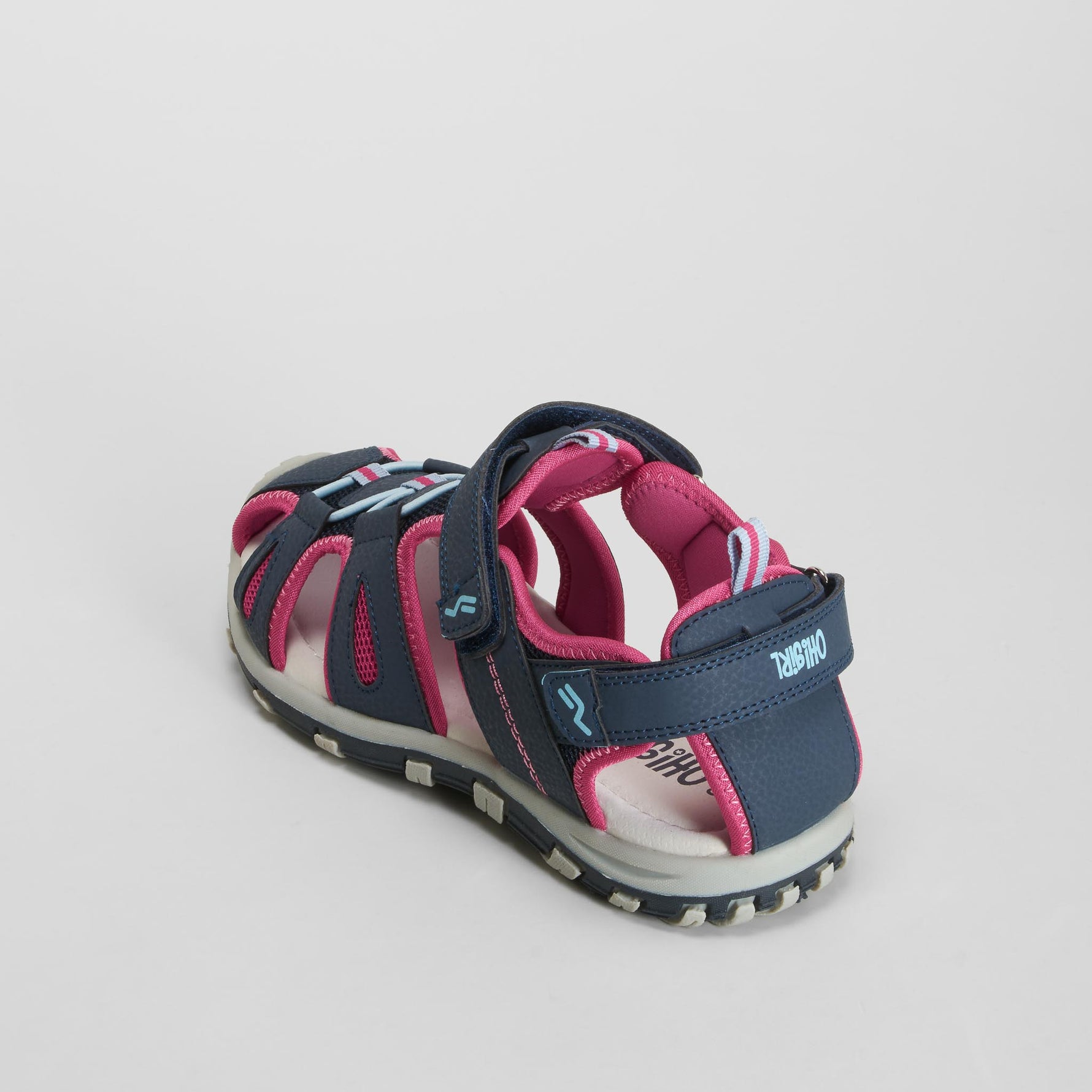 Sandalia plana deportiva azul OH GIRL!