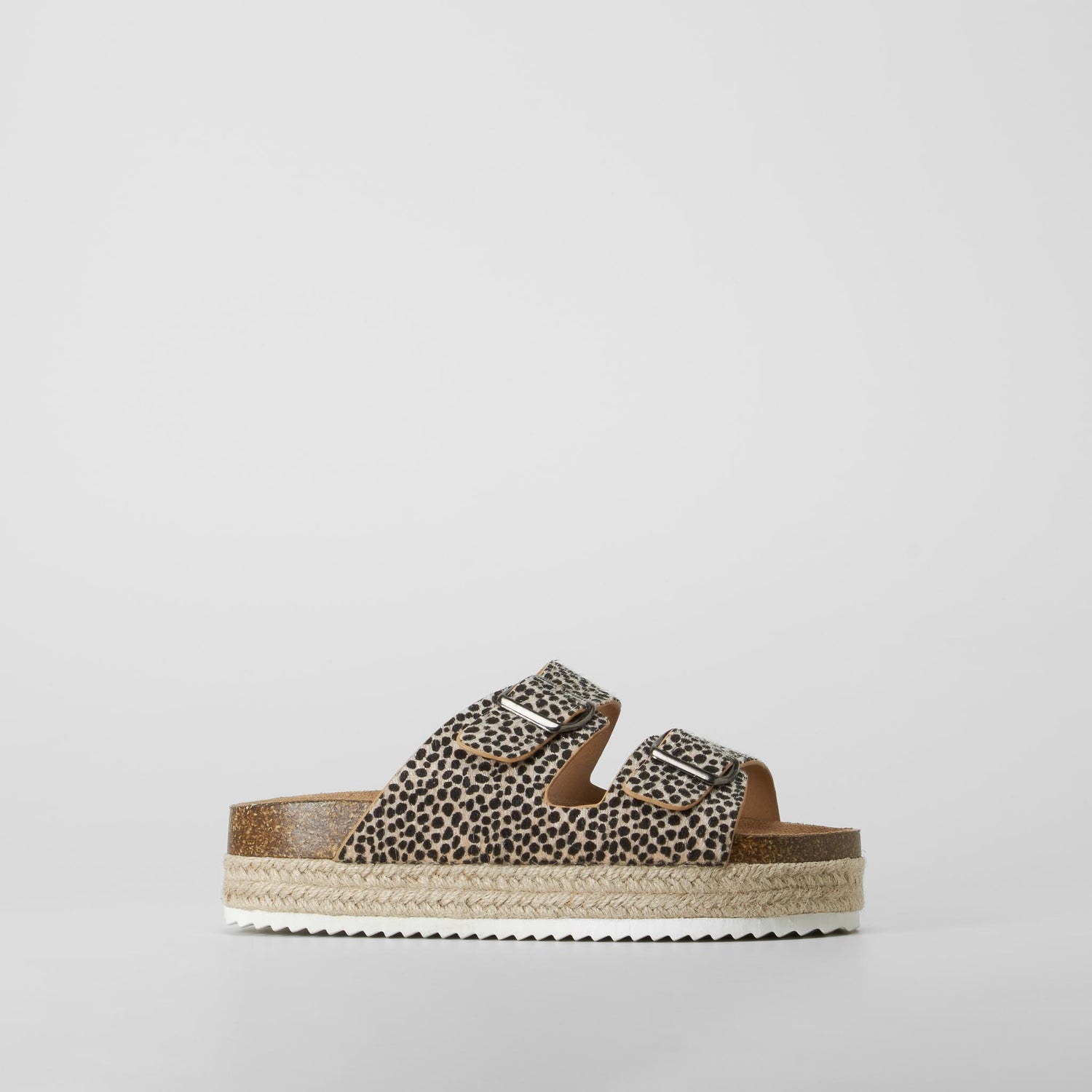 Sandalia bio animal print marrón OH GIRL!