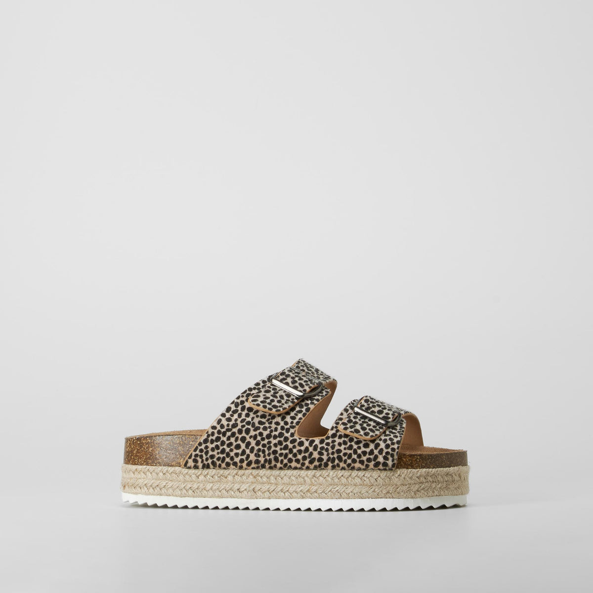 Sandalia bio animal print marrón OH GIRL!