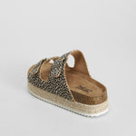 Sandalia bio animal print marrón OH GIRL!