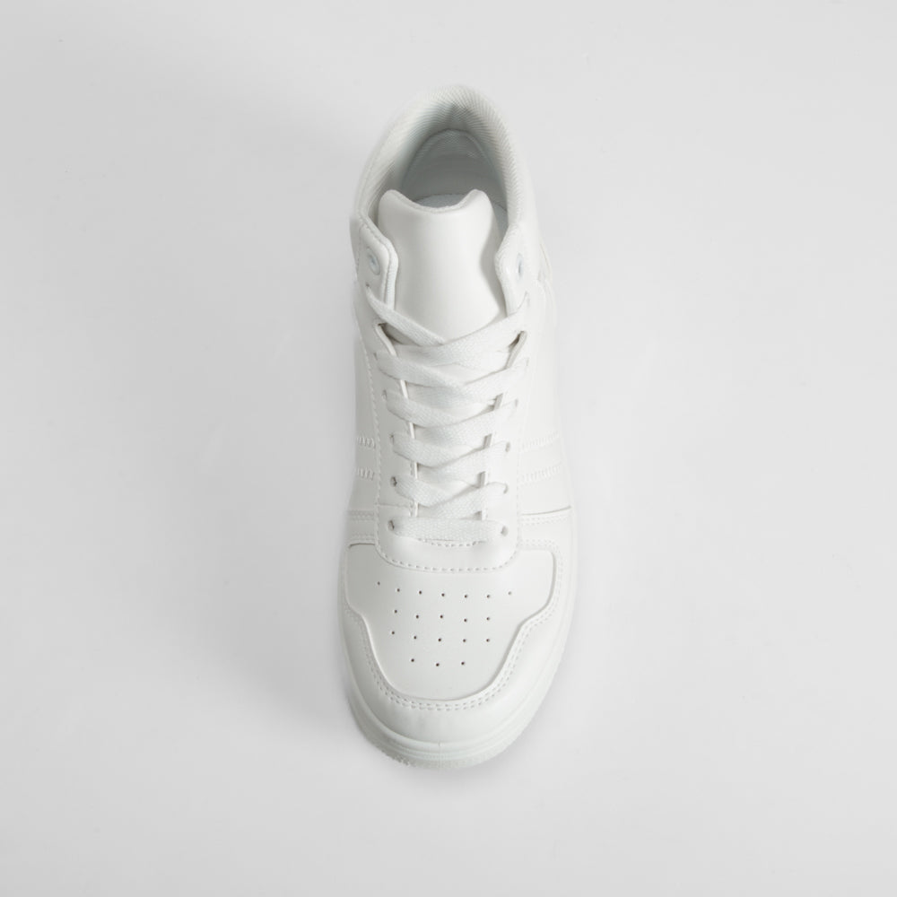 Deportiva alta blanca con cordones OH GIRL!