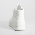 Deportiva alta blanca con cordones OH GIRL!