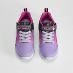 Zapatilla con luces lila y rosa SKECHERS
