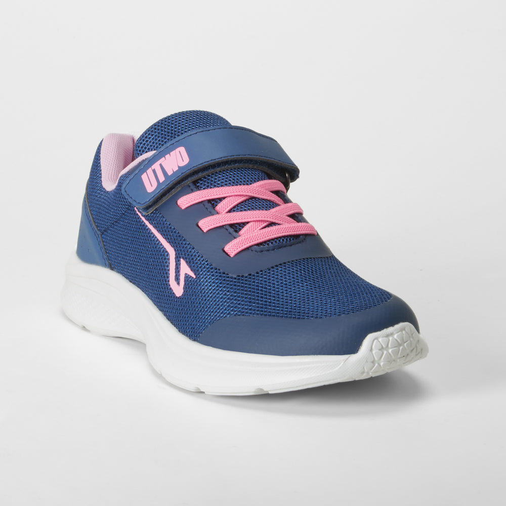 Deportiva azul y rosa UTWO