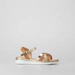 Sandalia tiras oro OH GIRL!