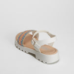 Sandalia rafia multicolor OH GIRL!