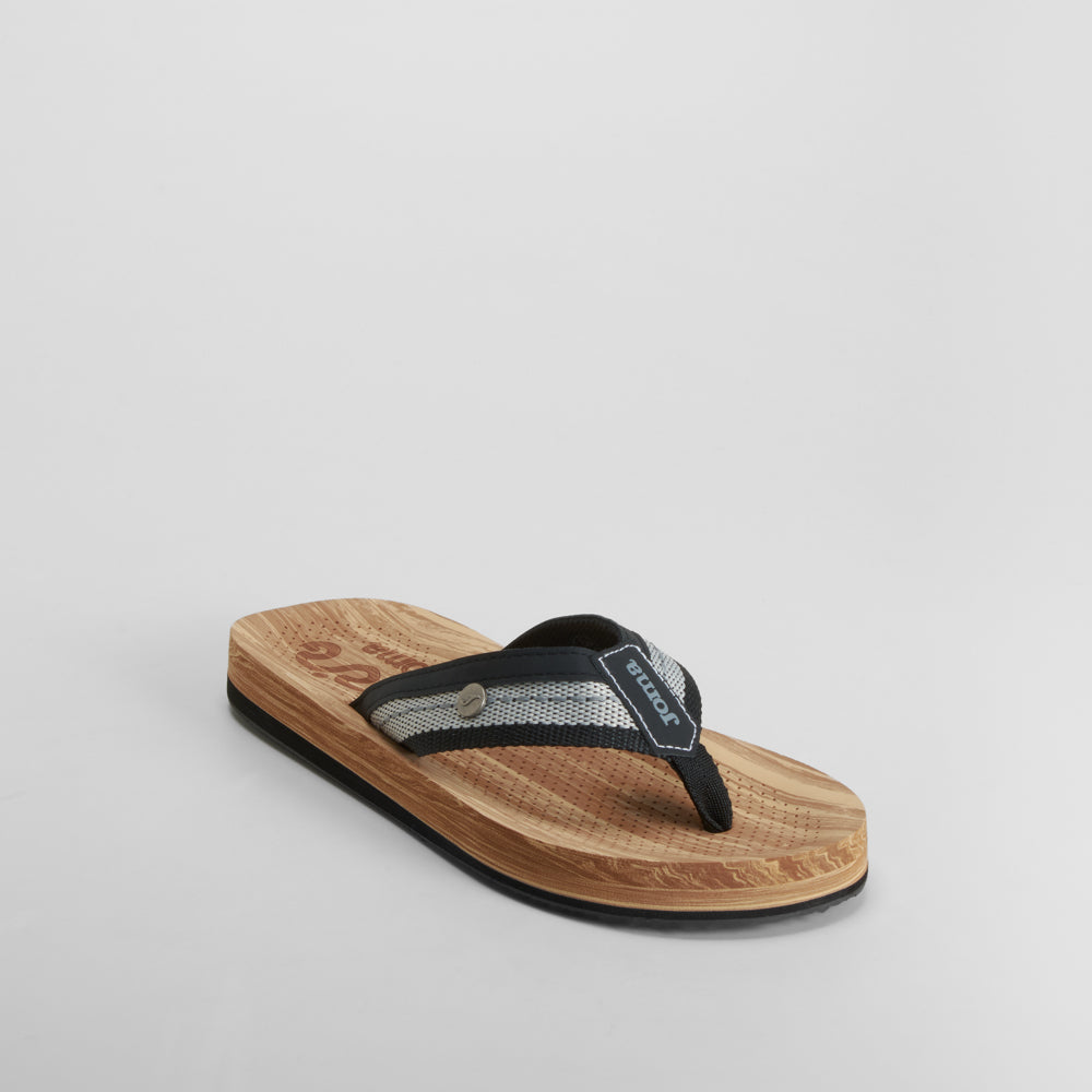 Sandalia madera tiras negra JOMA