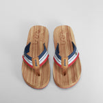 Sandalia madera tiras roja JOMA