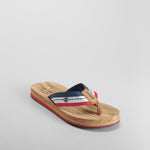 Sandalia madera tiras roja JOMA