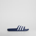 Sandalia azul tiras blancas ADIDAS