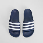 Sandalia azul tiras blancas ADIDAS