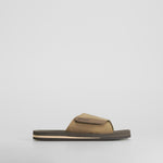 Sandalia de pala velcro marrón BEPPI
