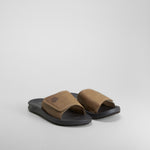 Sandalia pala velcro confort marrón COMFEET