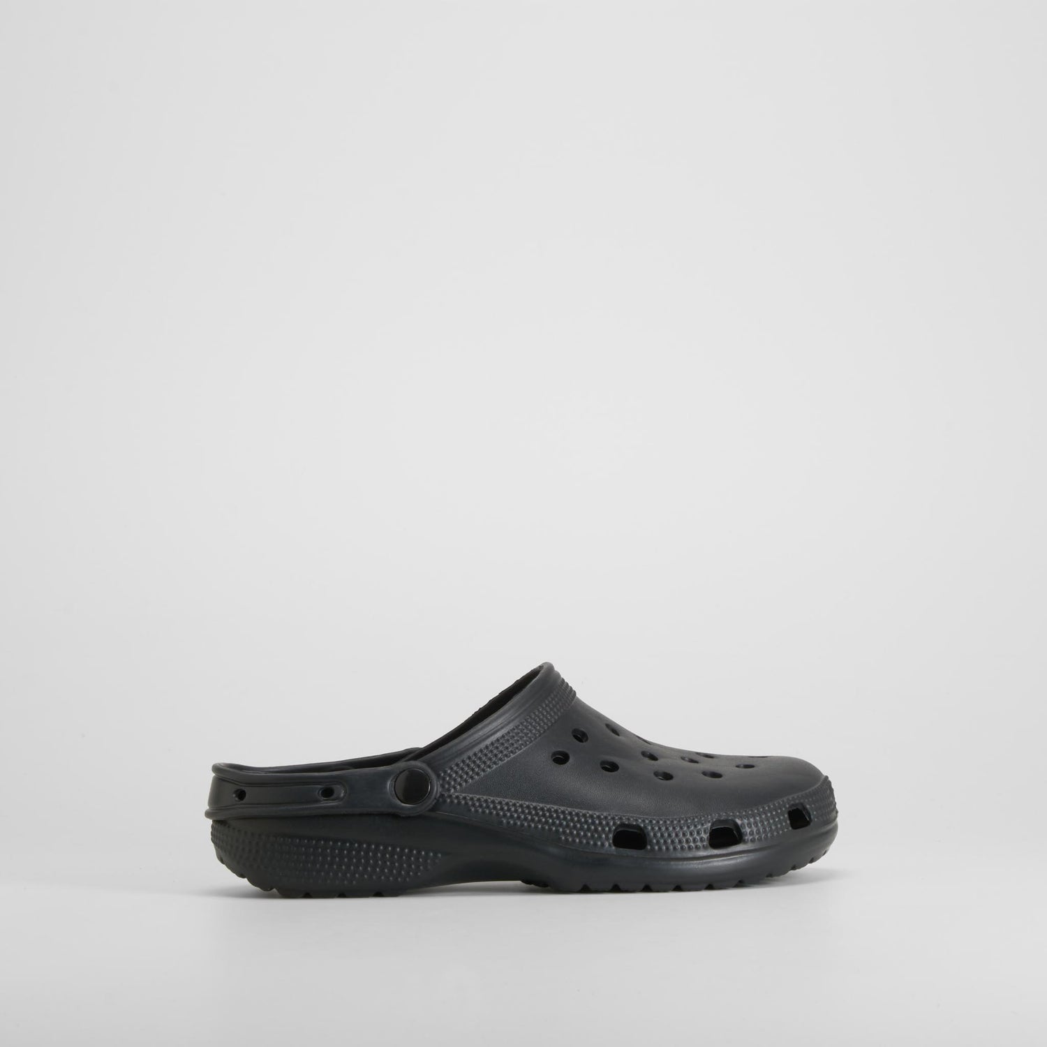 Zueco de playa liso negro COCONUT