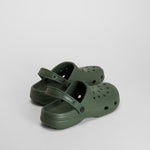 Zueco de playa verde kaki COCONUT