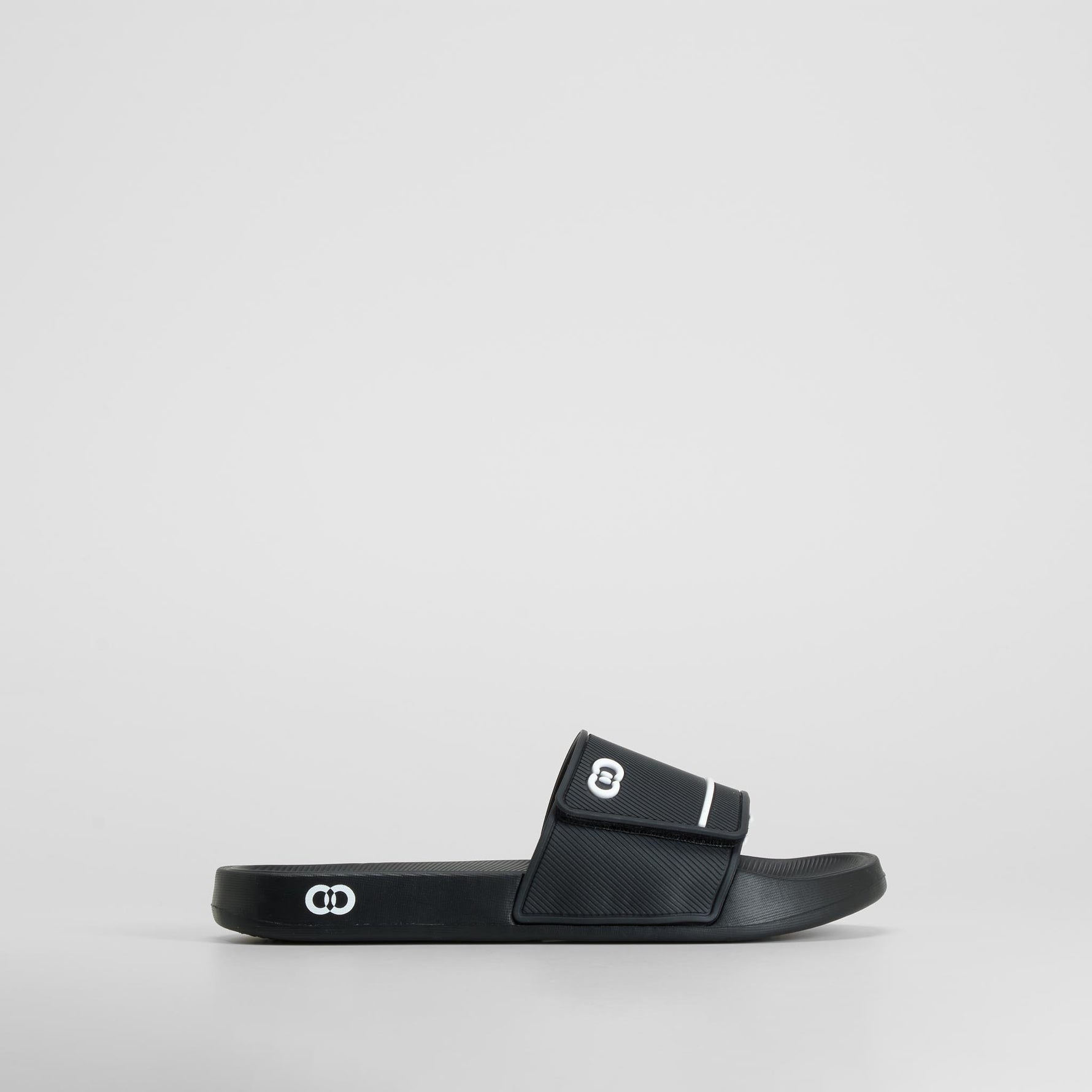 Chancla pala velcro negra COCONUT