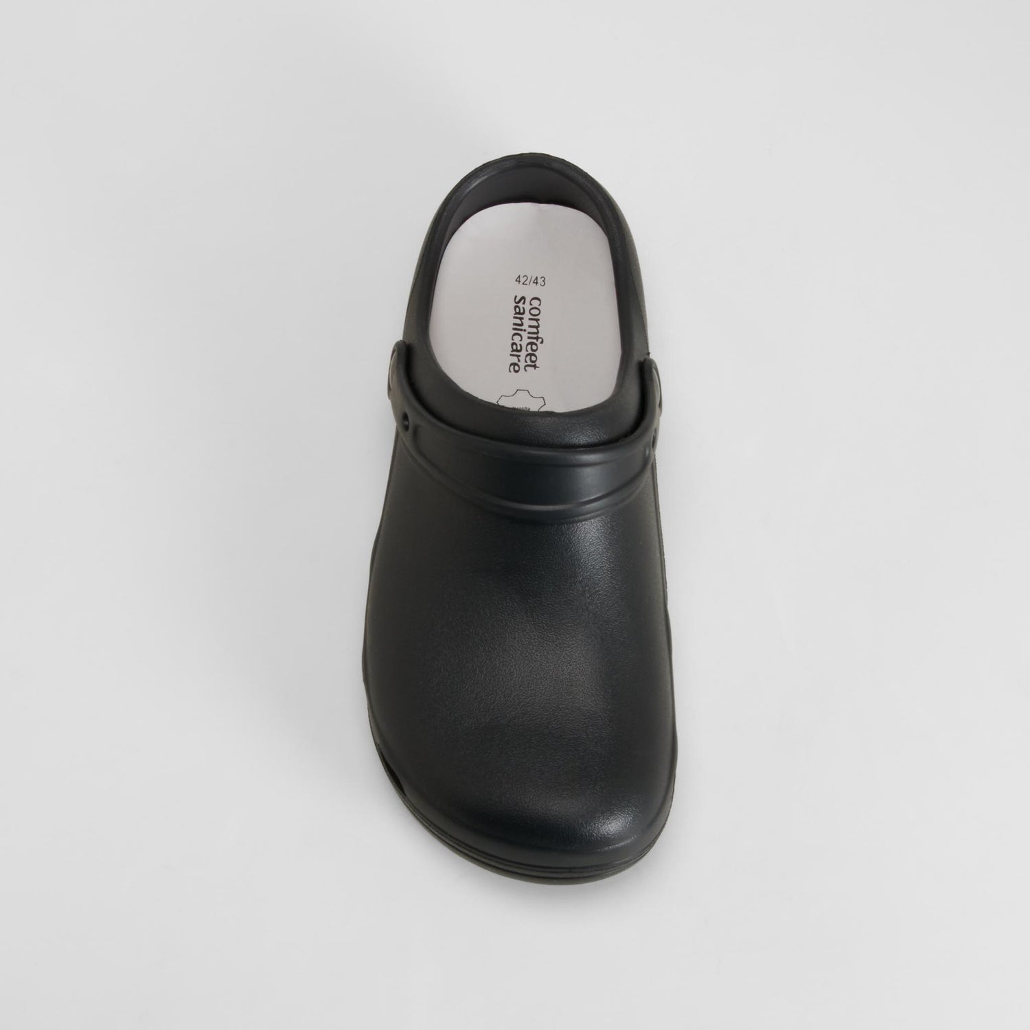 Zueco enfermera negra COMFEET SANICARE