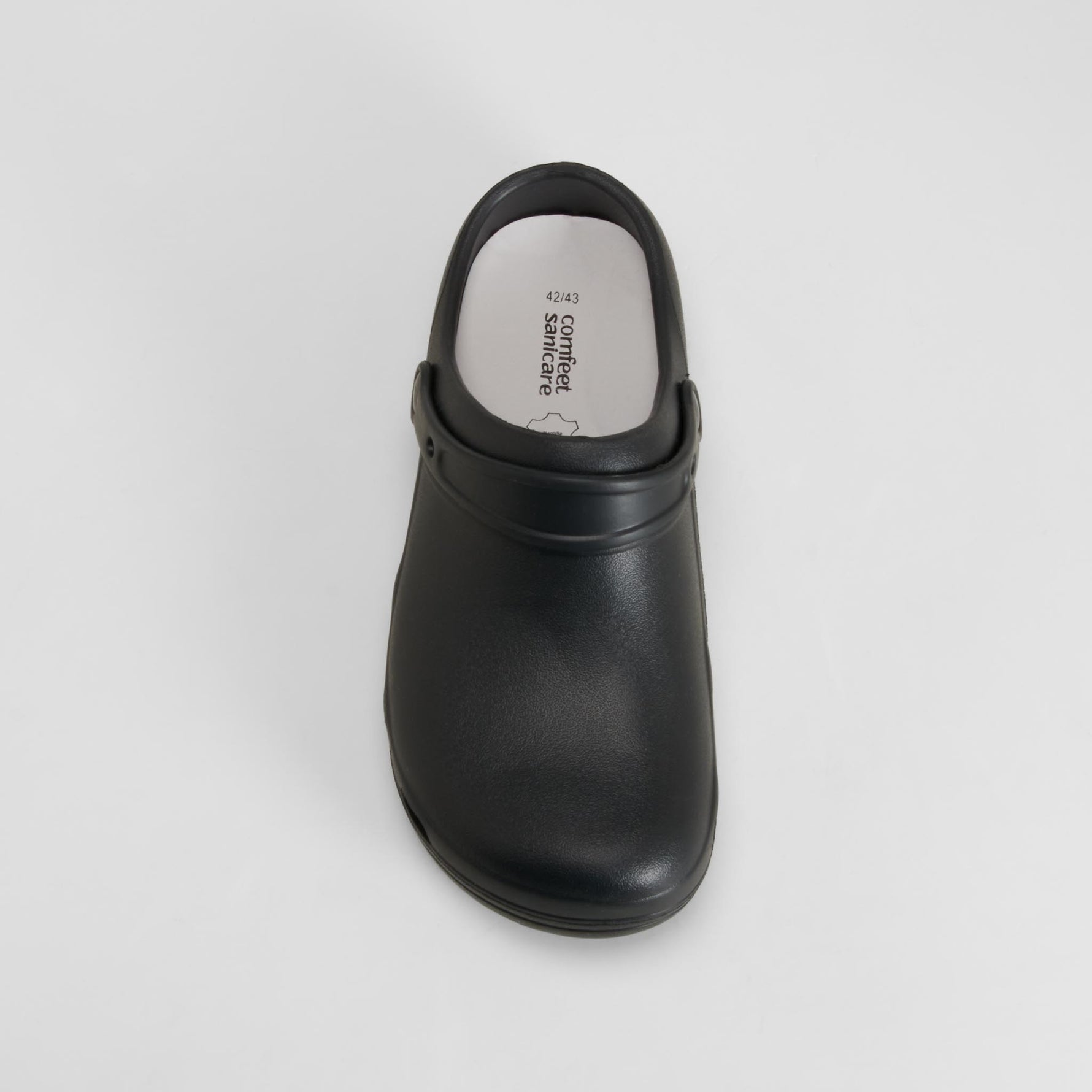 Zueco enfermera negra COMFEET SANICARE