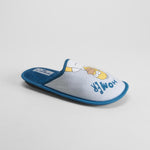 Zapatilla casa gris y azul THE SIMPSONS