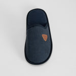 Zapatilla de casa azul cómoda clásica OLYNE