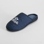 Zapatilla de casa diseño urbano azul OLYNE
