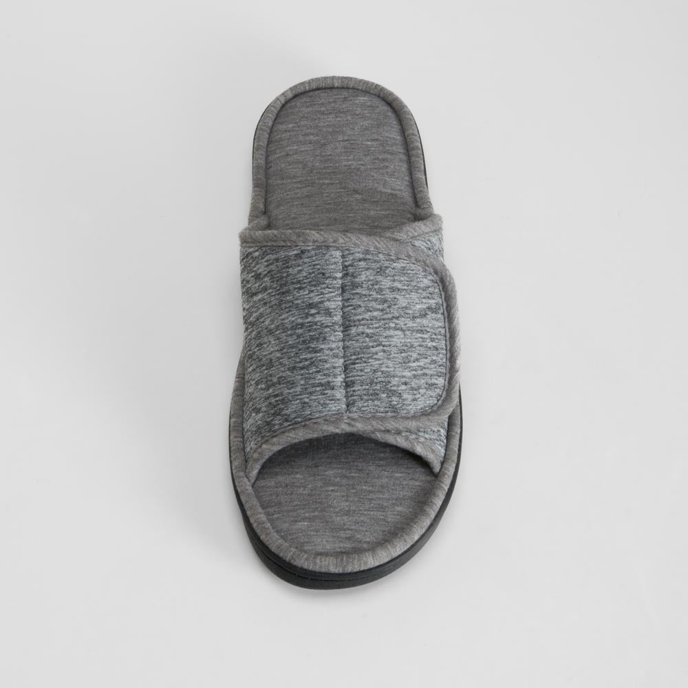 Zapatilla de casa abierta gris OLYNE