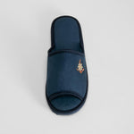 Zapatilla de casa abierta ancla azul OLYNE