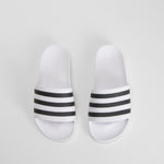 Chancla piscina woman blanca línias negras ADIDAS