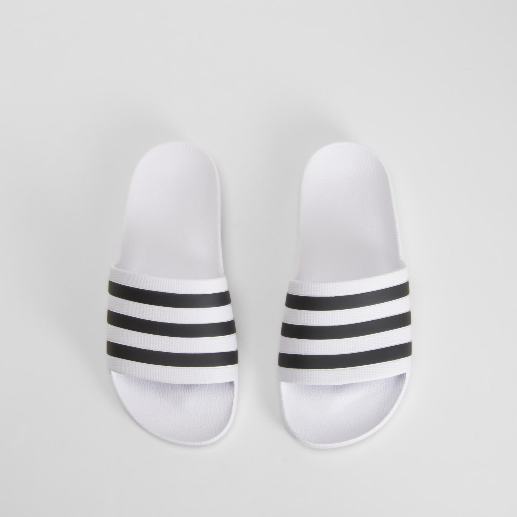 Chancla piscina woman blanca línias negras ADIDAS