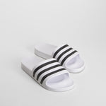 Chancla piscina woman blanca línias negras ADIDAS