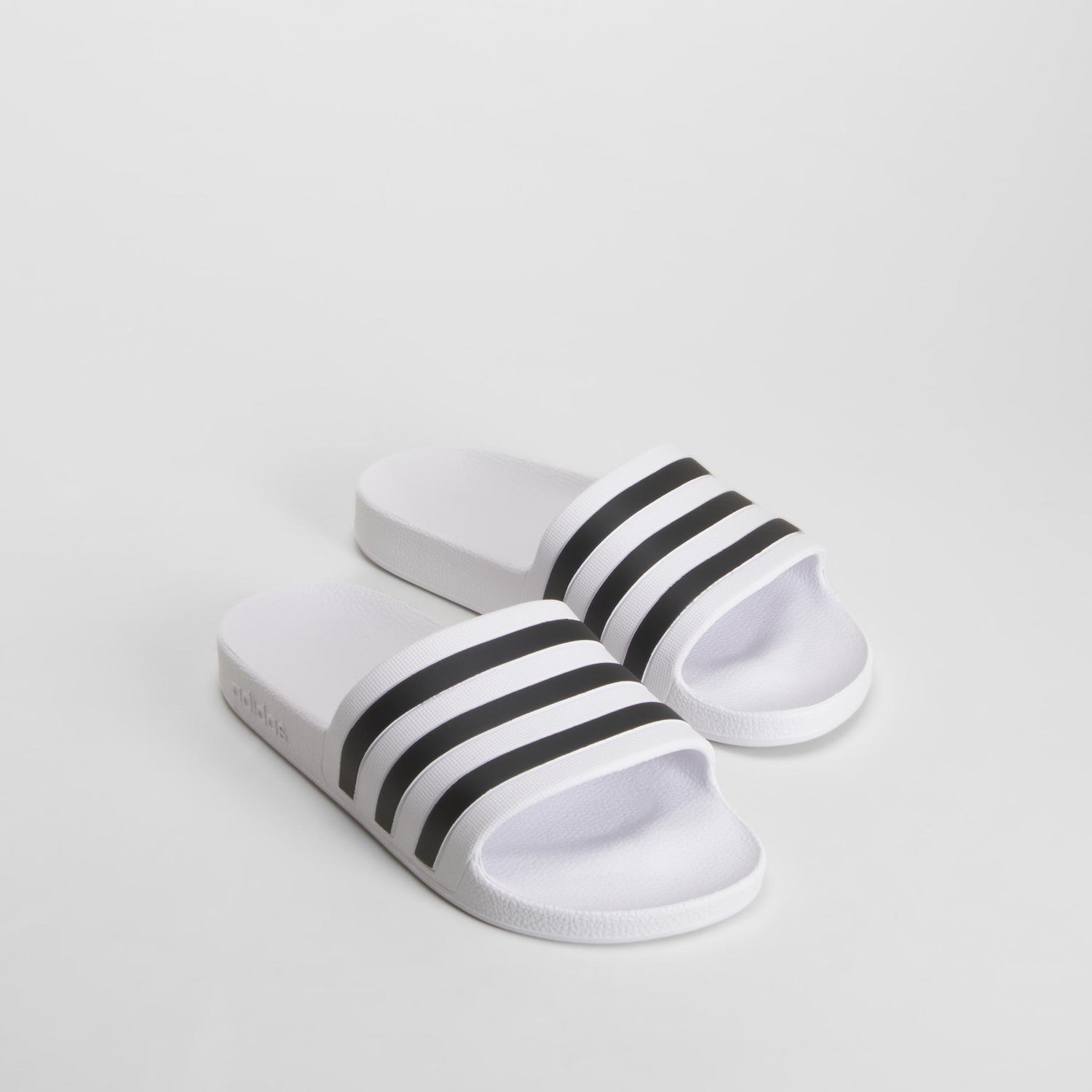 Chancla piscina woman blanca línias negras ADIDAS