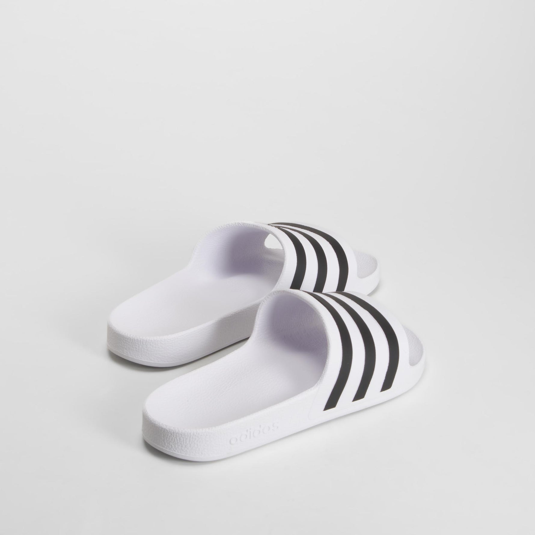 Chancla piscina woman blanca línias negras ADIDAS