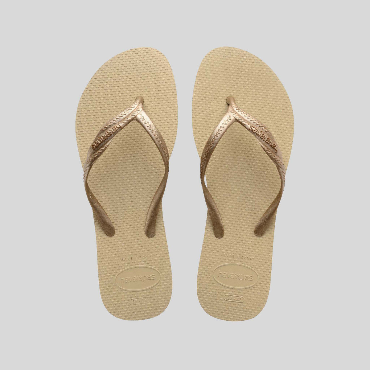 Chancla de dedo fantasia beige HAVAIANAS