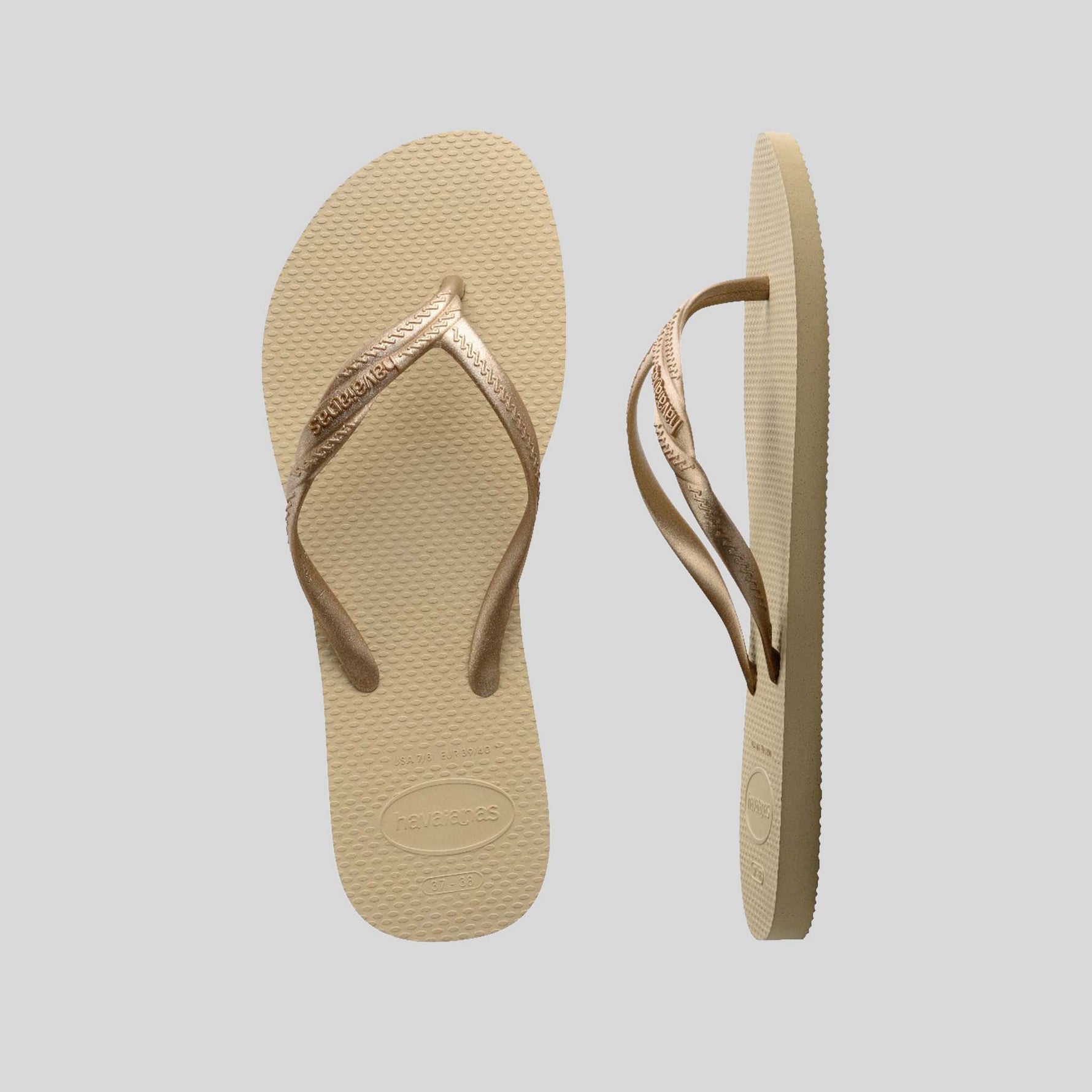 Chancla de dedo fantasia beige HAVAIANAS