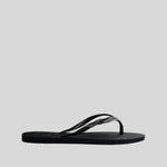 Chancla dedo plana negra HAVAIANAS