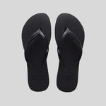 Chancla dedo plana negra HAVAIANAS
